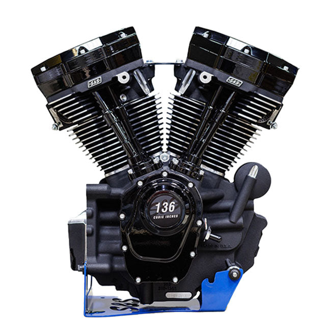 S&S, MK136B / 2.2 liter Softail engine with 550G Cam