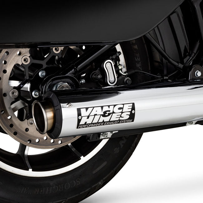 Vance & Hines, Supersport slip-on muffler. Chrome