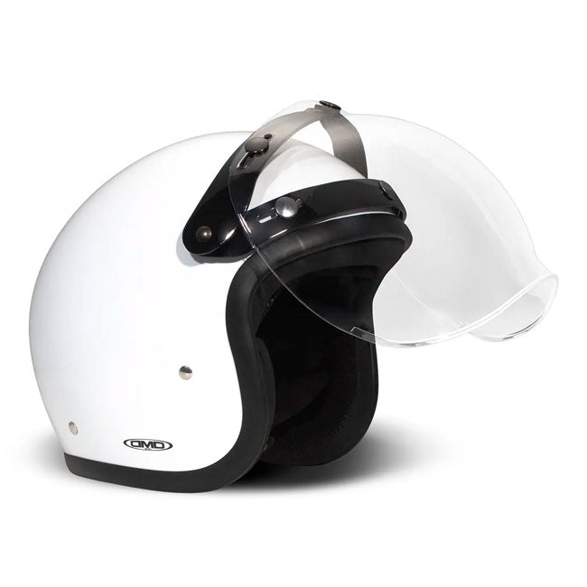 DMD Flip-up bubble visor clear