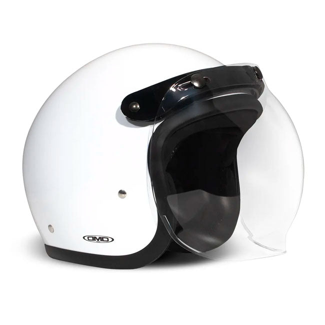 DMD Flip-up bubble visor clear
