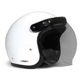 DMD Flip-up bubble visor light smoke