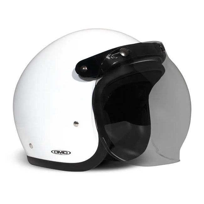 DMD Flip-up bubble visor light smoke