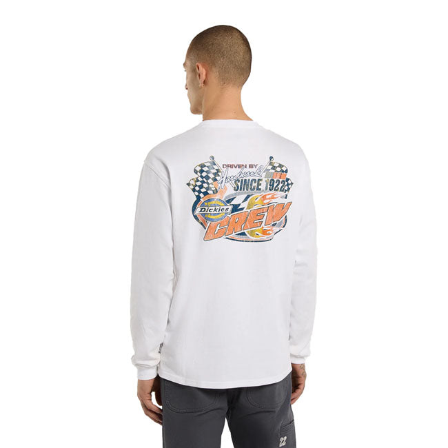 Dickies Nashport long sleeve white