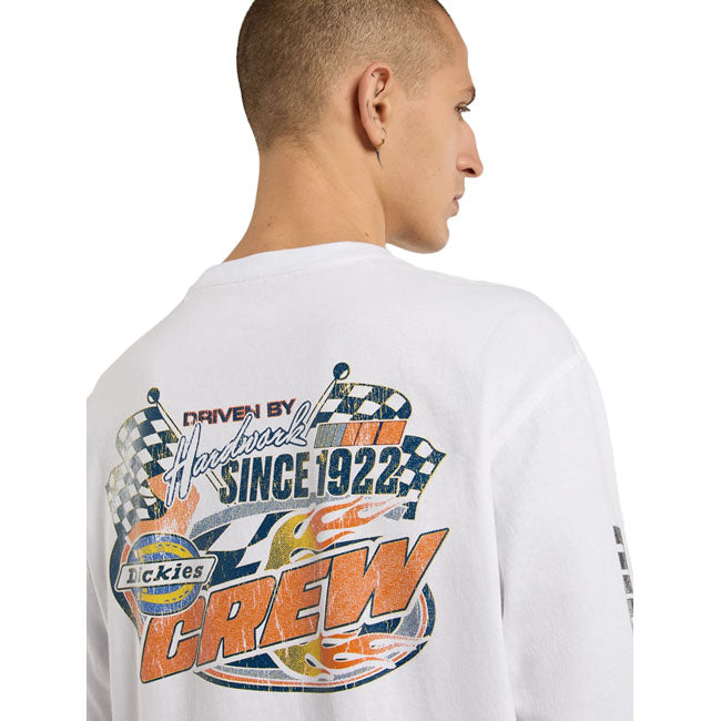 Dickies Nashport long sleeve white