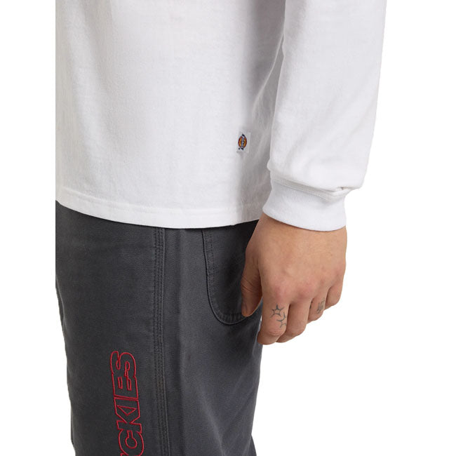Dickies Nashport long sleeve white
