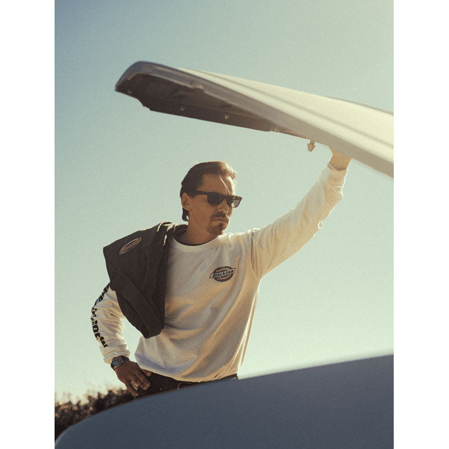 Dickies Nashport long sleeve white
