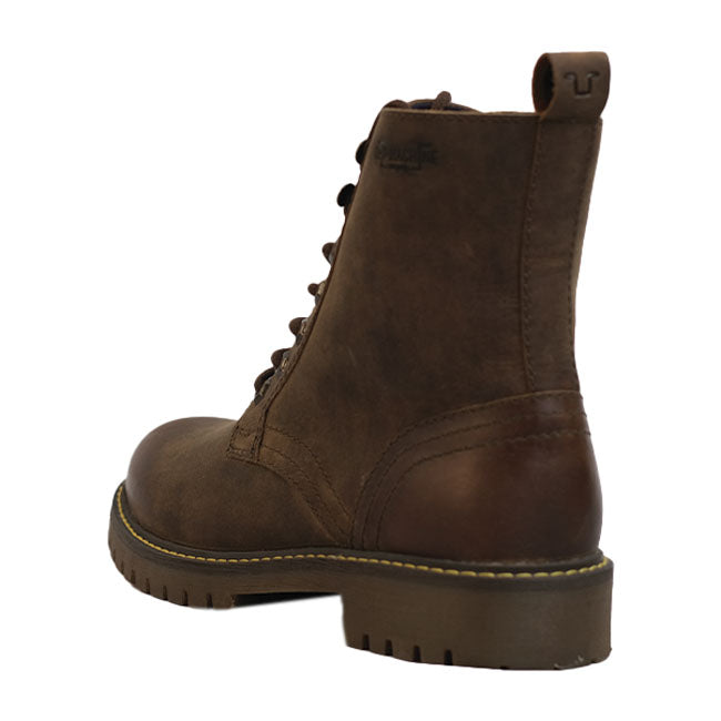 Trip Machine Derby boots Rusty wrangler