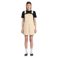 Dickies Canvas short female bib wood ash