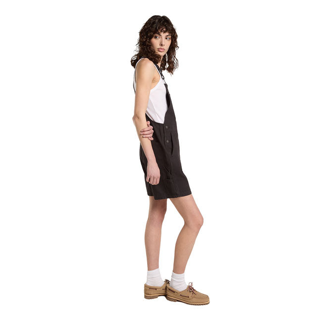 Dickies Canvas short female bib black