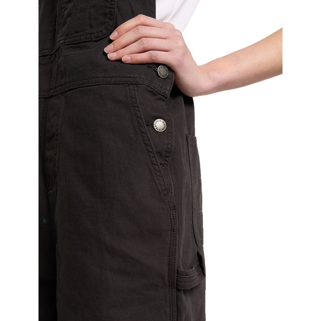 Dickies Canvas short female bib black