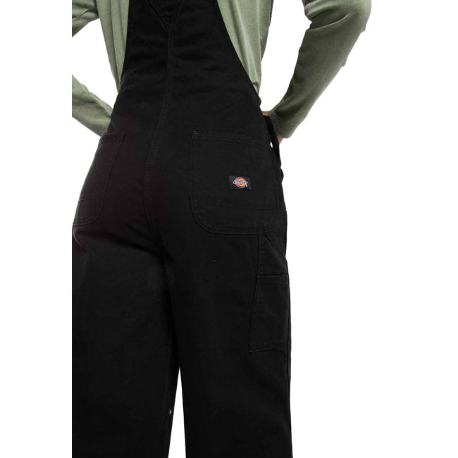 Dickies Loose canvas female bib black