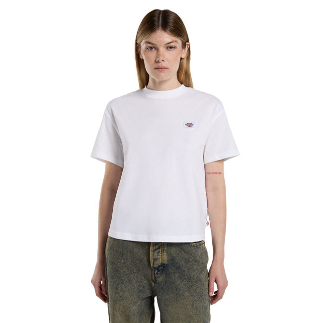 Dickies Oakport female boxy t-shirt white