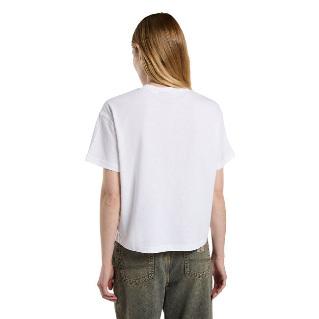 Dickies Oakport female boxy t-shirt white