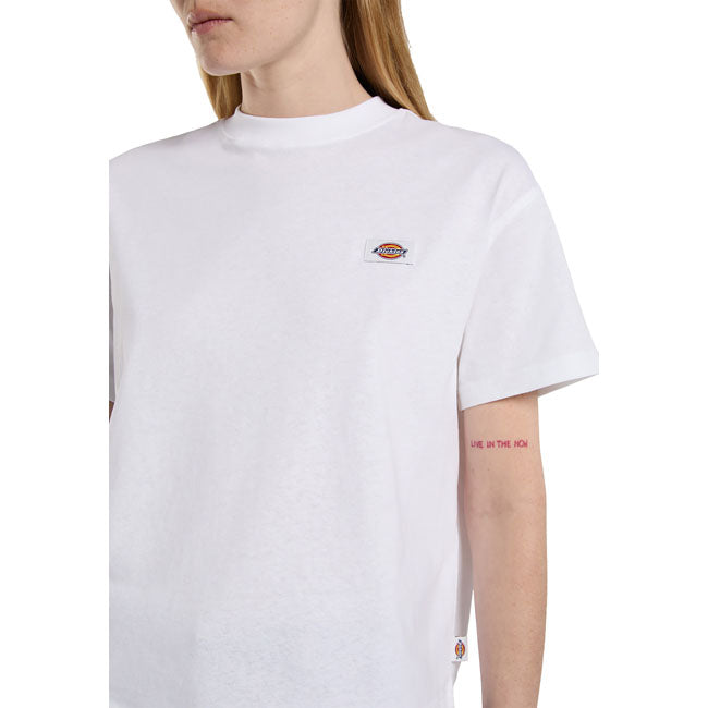 Dickies Oakport female boxy t-shirt white