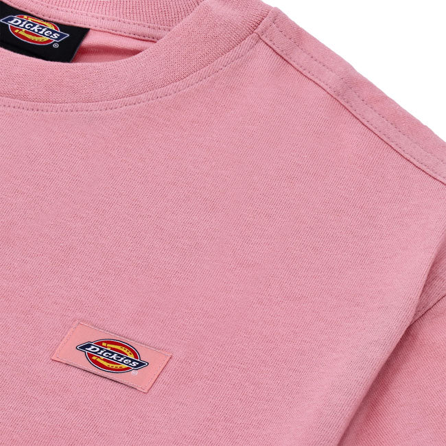 Dickies Oakport female boxy t-shirt bridal rose