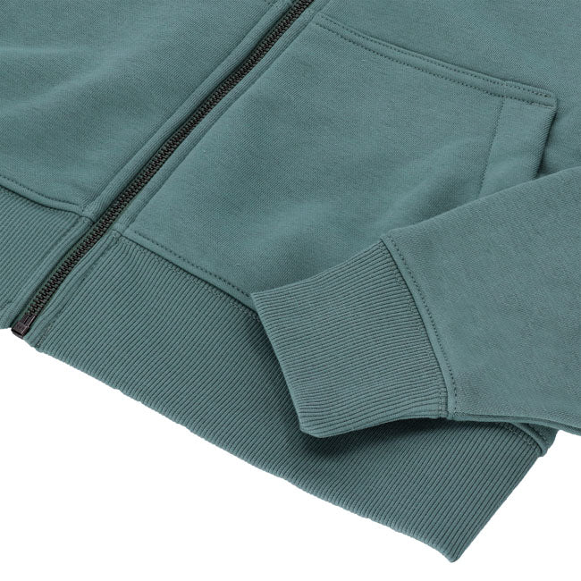 Dickies Oakport female zip hoodie stormy sea