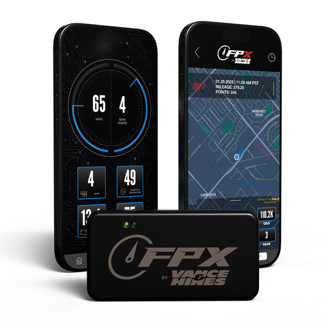 Vance & Hines, Fuel Pak FPX Trak & Tune — 21-24 (NU) Softail; 21-25 (NU) Touring (excl. Gen2 Touring with center cooled engines: 23-25 FLTRXSE; 24-25 FLTRXSTSE; 24-25 FLTRX;  23-25 FLHXSE; 24-25 FLHX; 2025 FLHXU; 24-25 FLTRX); 21-26 Pan America