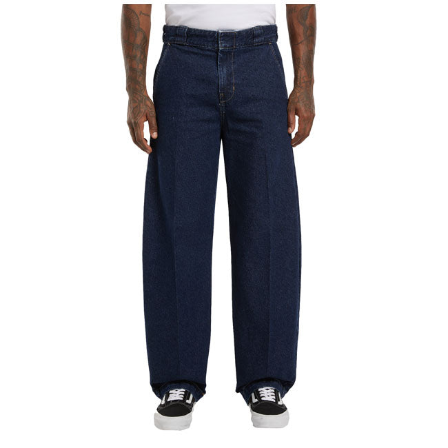 Dickies 877 Barrel leg work jeans dark indigo — W32/L32