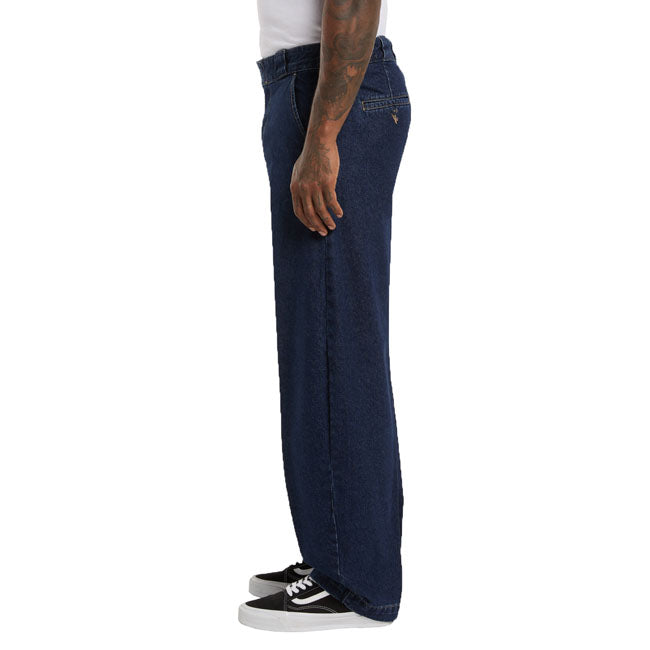 Dickies 877 Barrel leg work jeans dark indigo — W34/L32