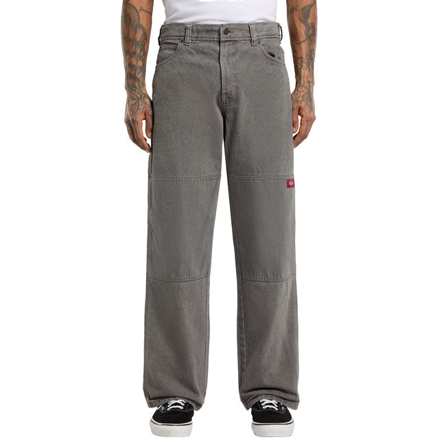 Dickies Double knee jeans gray wash tinted