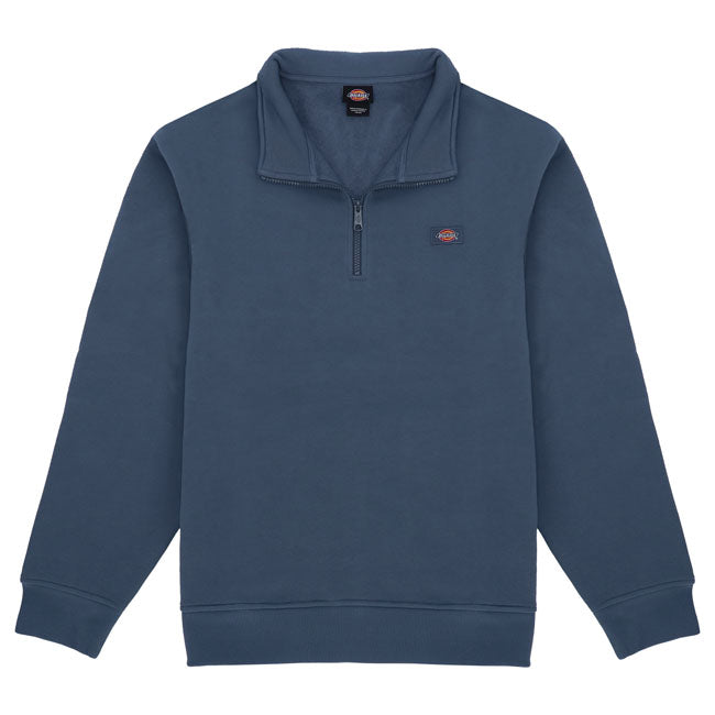 Dickies Oakport Quarter zip hoodie indigo