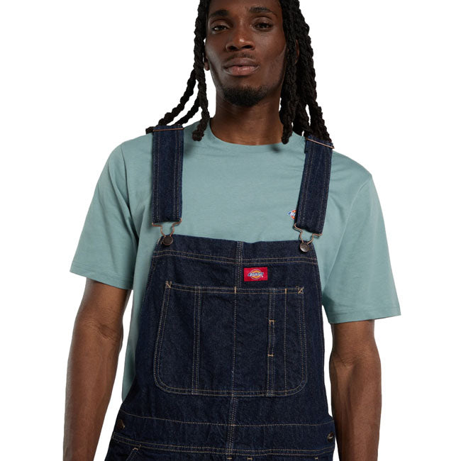 Dickies Loose denim bib rinsed