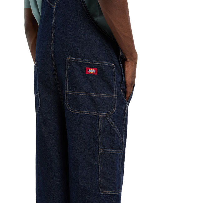 Dickies Loose denim bib rinsed