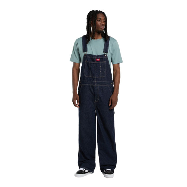 Dickies Loose denim bib rinsed