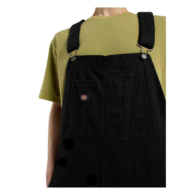 Dickies Loose canvas bib black
