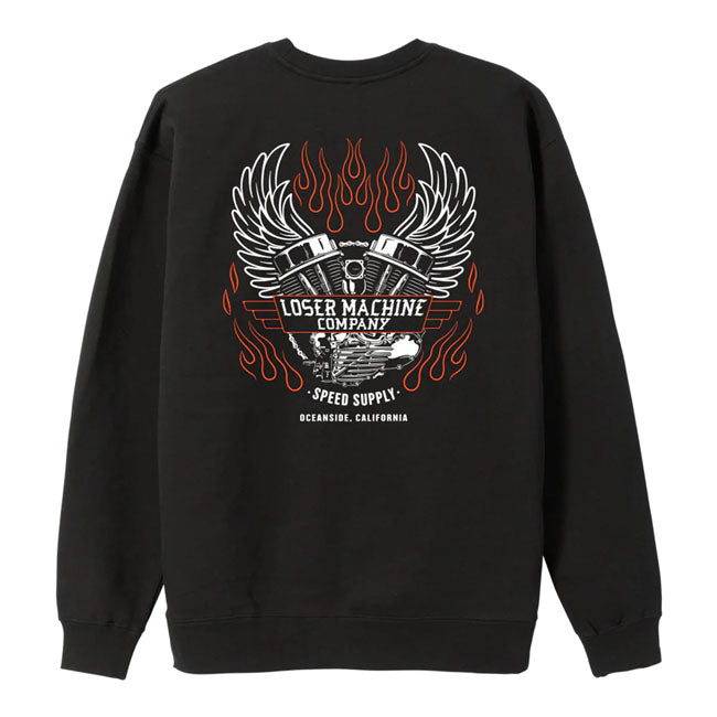Loser Machine Fly wheel long sleeve black