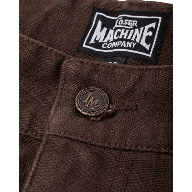 Loser Machine Armor canvas pants brown