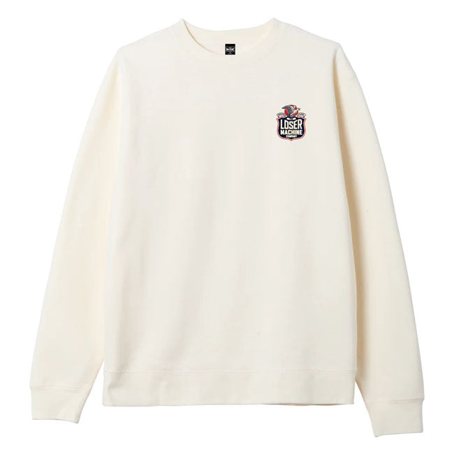 Loser Machine Work hard hoodie bone