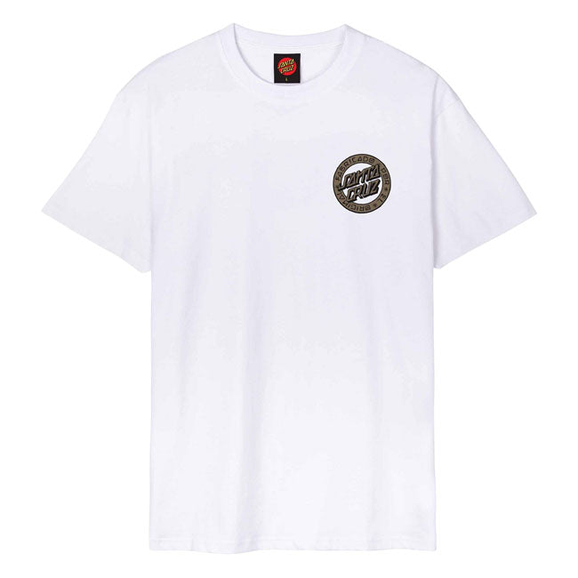 Santa Cruz Loco Dot t-shirt white
