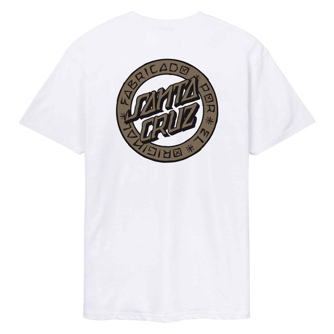Santa Cruz Loco Dot t-shirt white