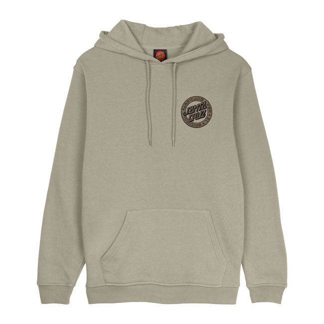 Santa Cruz Loco Dot hoodie stone gray