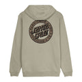 Santa Cruz Loco Dot hoodie stone gray