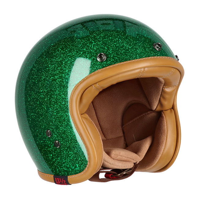 13 1/2 Skull bucket helmet Lucky clover
