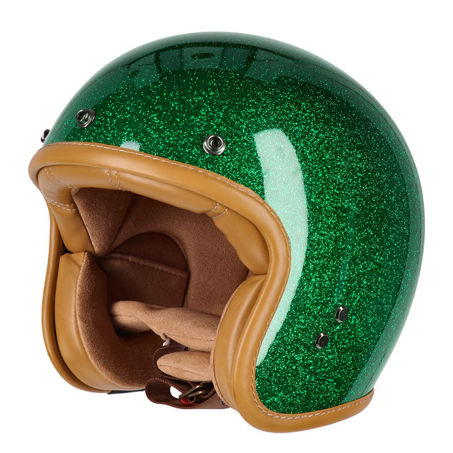 13 1/2 Skull bucket helmet Lucky clover