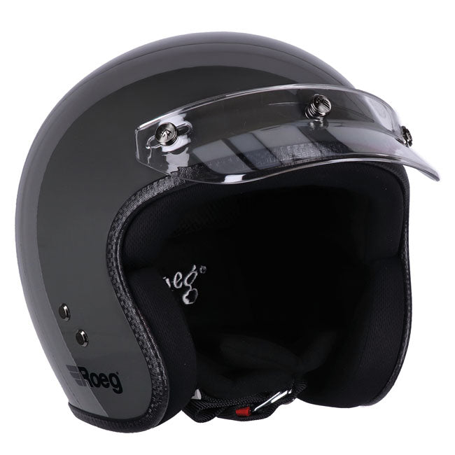 Roeg Jett translucent peak clear