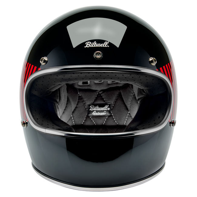 Biltwell Gringo RWB Raceflow helmet black