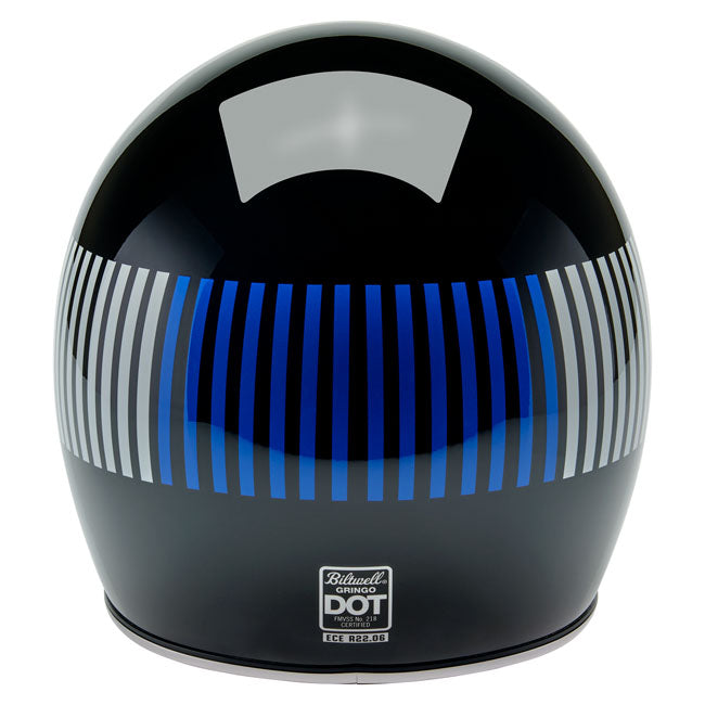 Biltwell Gringo RWB Raceflow helmet black