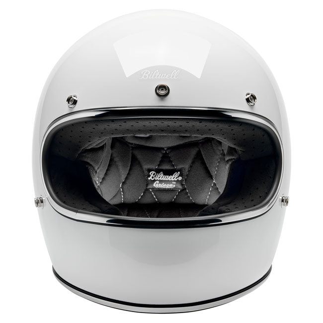 Biltwell Gringo helmet gloss white