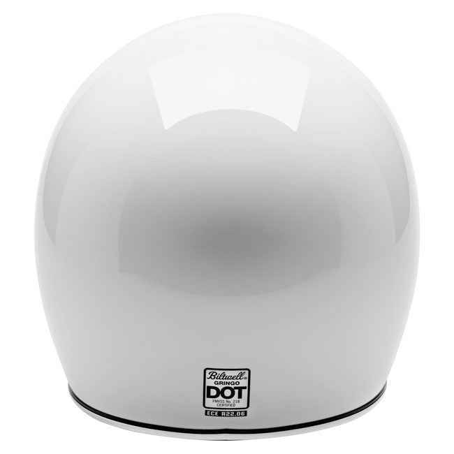 Biltwell Gringo helmet gloss white