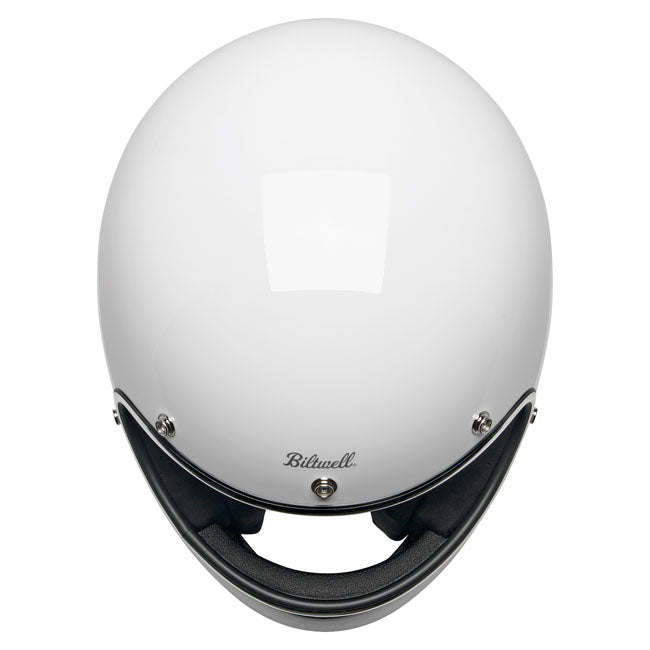 Biltwell Gringo helmet gloss white