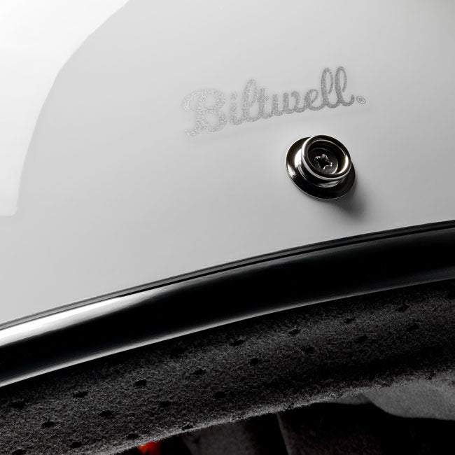 Biltwell Gringo helmet gloss white