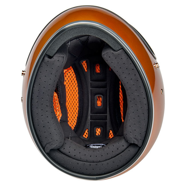Biltwell Gringo helmet metallic sunburst