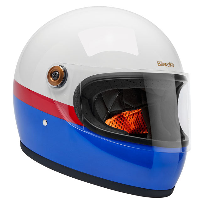 Biltwell Gringo S helmet gloss RWB