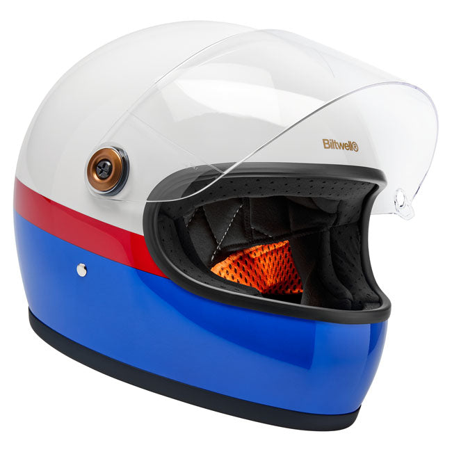 Biltwell Gringo S helmet gloss RWB