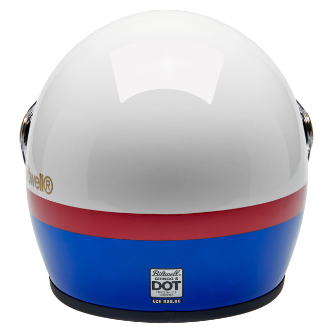 Biltwell Gringo S helmet gloss RWB