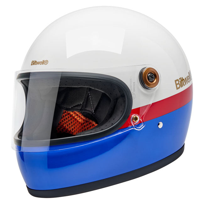 Biltwell Gringo S helmet gloss RWB